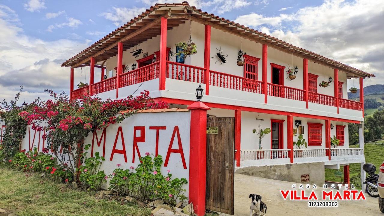 Casa Hotel Villa Marta Jericoc  Exterior photo