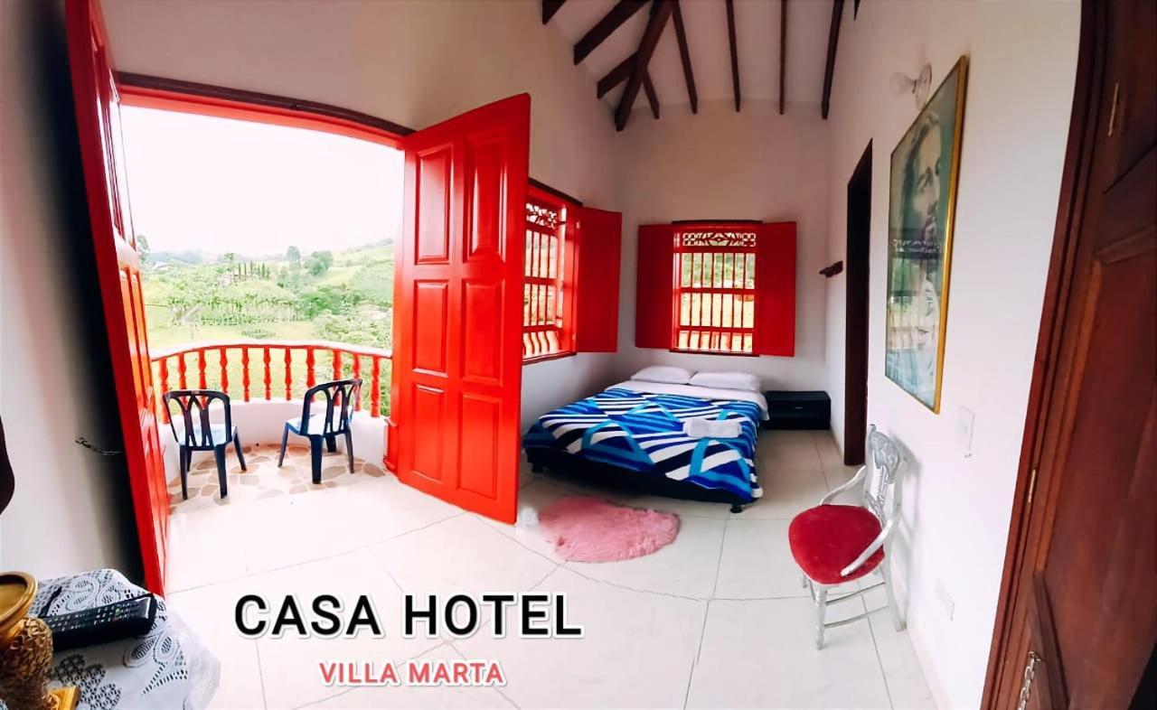 Casa Hotel Villa Marta Jericoc  Exterior photo
